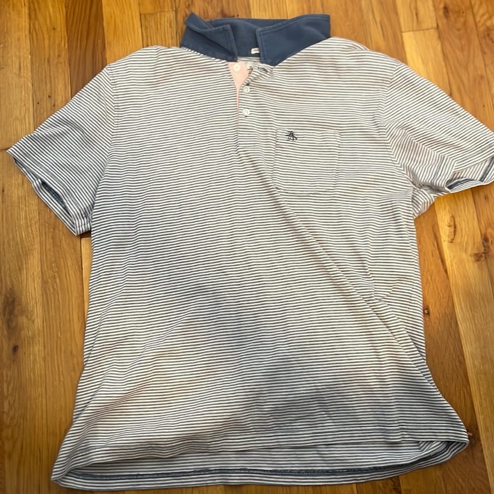 Mens Penguin polo t shirt